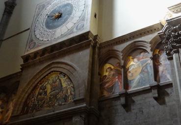 Iconographie - Florence - La cathédrale Santa Maria del Fiore, l'horloge