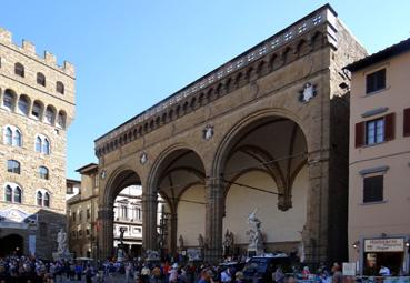 Iconographie - Florence - La loggia dei Lanzi