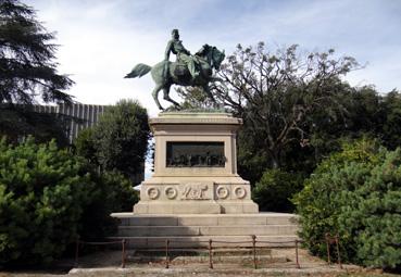 Iconographie - Sienne - Monument à Giuseppe Garibaldi