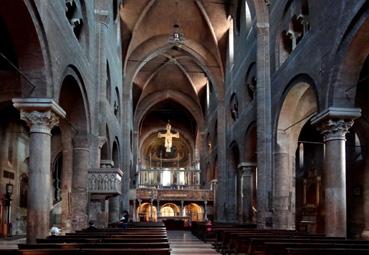 Iconographie - Modena - La cathédrale San Geminiano, la nef centrale