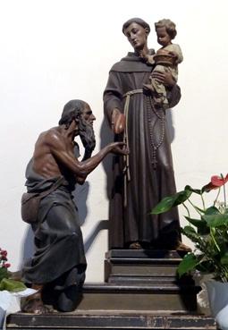 Iconographie - Aoste - Statue de la cathédrale Notre Dame de l'Assomption
