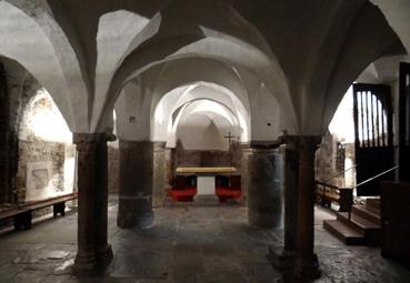 Iconographie - Aoste - La crypte de la cathédrale Notre Dame de l'Assomption
