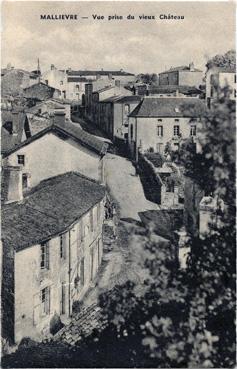 Iconographie - Vue prise du vieux château