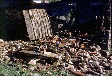 Iconographie - Dégats liés à la crue de la Sèvre au Moulin Baudry 