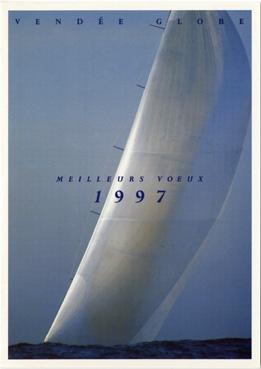 Iconographie - Meilleux voeux 1997 - Vendée Globe