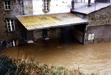 Iconographie - La crue au Moulin Baudry