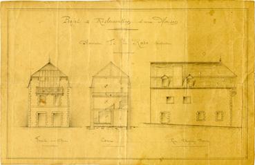 Iconographie - Projet de restauration d'une maison