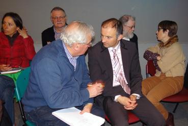 Iconographie - Joël Baud-Grasset et Jean-Pierre Bertrand au colloque Paysalp