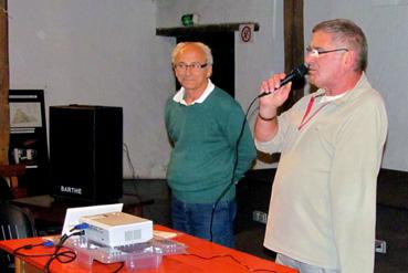 Iconographie - Conférence de Bernard de Maisonneuve sur les épaves en Vendée