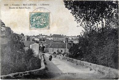 Iconographie - L'entrée - Route de Saint-Malo