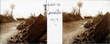 Iconographie - 1918 - Prise de Courcelles, juin