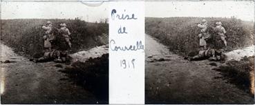 Iconographie - 1918 - Prise de Courcelles