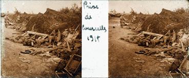 Iconographie - 1918 - Prise de Courcelles