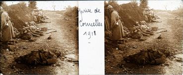 Iconographie - 1918 - Prise de Courcelles