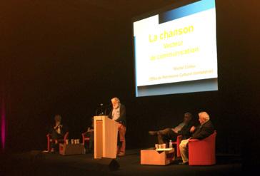 Iconographie - Michel Colleu intervenant au colloque Empreintes des guerres de Vendée