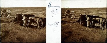 Iconographie - Somme 1916 - Un 75