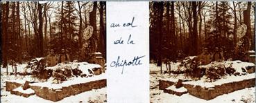 Iconographie - Au col de la Chipotte