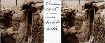 Iconographie - Verdun 1916 - Un petit poste