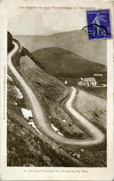 Iconographie - Le grand tournant de la route du Puy Mary