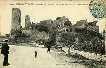 Iconographie - Ruines du château de Gilles de Retz, dit Barbe-Bleue