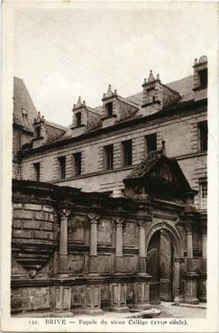 Iconographie - Façade du vieux collège (XVIIe siècle)