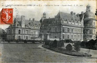 Iconographie - Château de Serrant - Façade Ouest