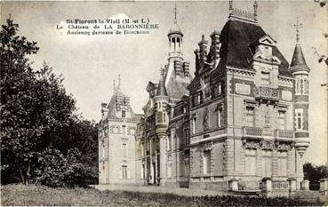 iconographie - Le château de La Baronnière - Ancienne demeure de Bonchamps