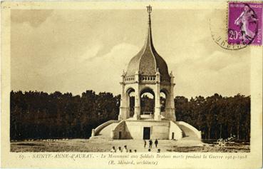 Iconographie - Le monument aux soldats bretons morts pendant la guerre 1914-1918