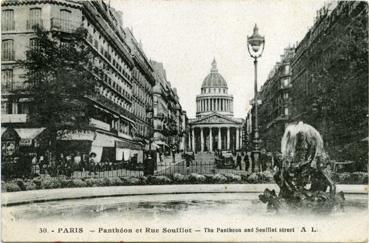 Iconographie - Panthéon et rue Soufflot