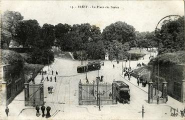 Iconographie - La place des Portes