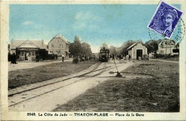 Iconographie - Tharon-Plage - Place de la Gare