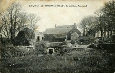 Iconographie - Le moulin de Pencreach