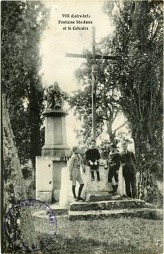 Iconographie - Fontaine Sainte-Anne et le calvaire