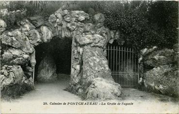 Iconographie - Calvaire de Pontchâteau - La grotte de l'Agonie