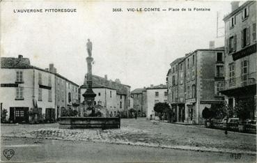 Iconographie - Place de la Fontaine