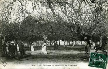 Iconographie - Promenade de la Molière