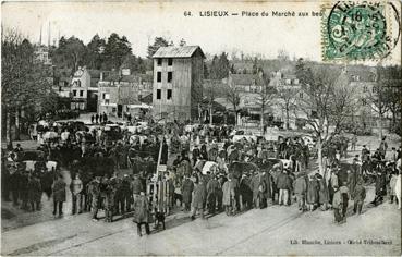 Iconographie - Place du marché aux bestiaux