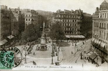 Iconographie - Place de la République - Monument Carnot