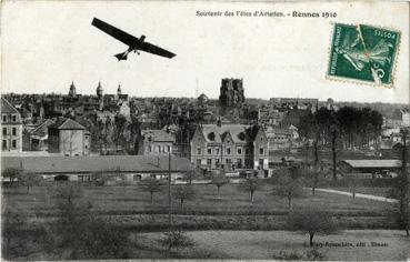 Iconographie - Souvenir des fêtes d'aviation Rennes 1910