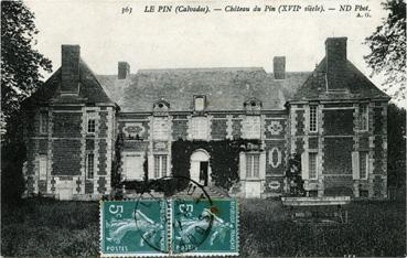 Iconographie - Château du Pin (XVIIe siècle)