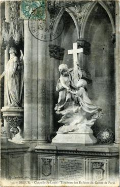 Iconographie - Chapelle Saint-Louis - Tombeau des enfants du Comte de Paris