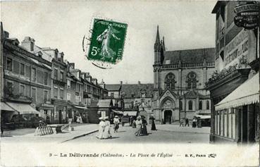 Iconographie - La place de l'Eglise