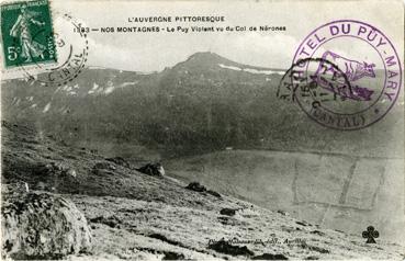 Iconographie - Le Puy Violant vu du col de Nérones
