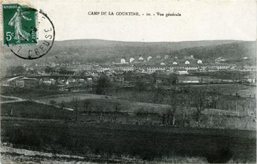 Iconographie - Camp de la Courtine - Vue générale