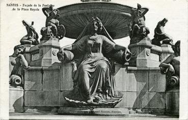Iconographie - Façade de la fontaine de la place Royale