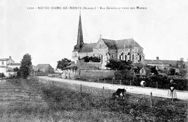 Iconographie - Vue générale prise des marais