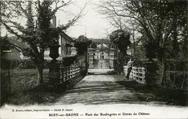 Iconographie - Pont des Boulingrins et entrée du château