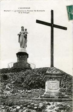 Iconographie - Le calvaire du rocher de Bonnevie (à la Vierge)