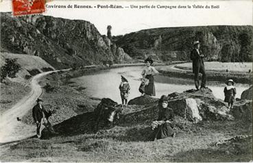 Iconographie - Une partie de campagne dans la vallée du Boël