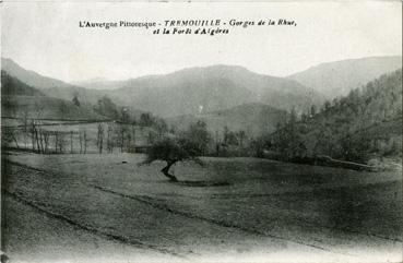 Iconographie - Gorges de la Rhue, et la forêt d'Algères